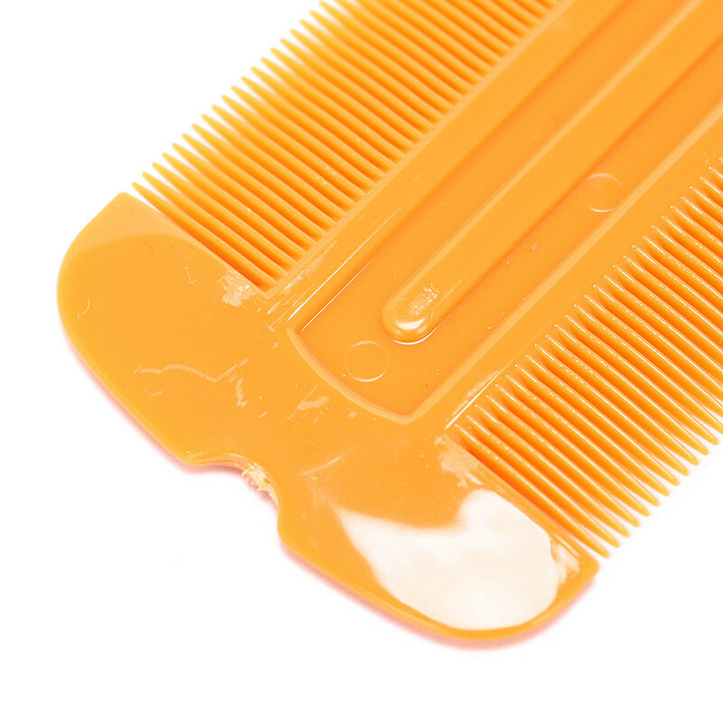 plastic handle double sided head lice comb hair combs lice flea nit hair c.l8