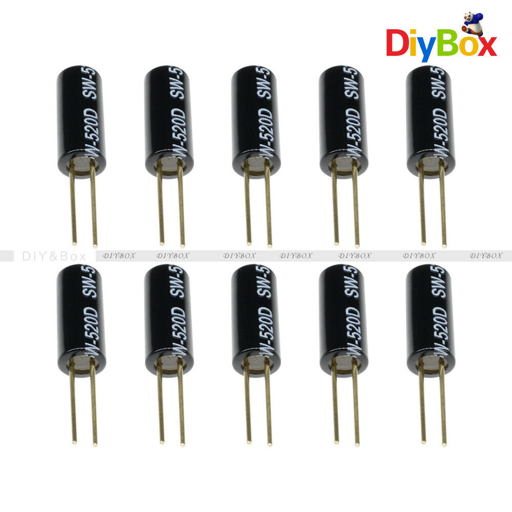 10PCS SW-520D SENSORE DI INCLINAZIONE Tilt Vibrazione Rotazione Sensor Switch