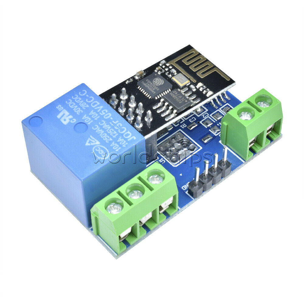AC 10A/30V DC TOI APP Controled ESP8266 5V Wifi Relay Onboard Module Smart Home