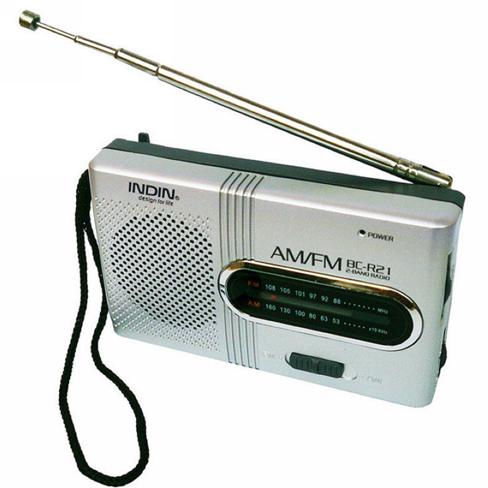 Mini Portable Pocket AM/FM Telescopic Antenna Battery Powered Radio Receiver
