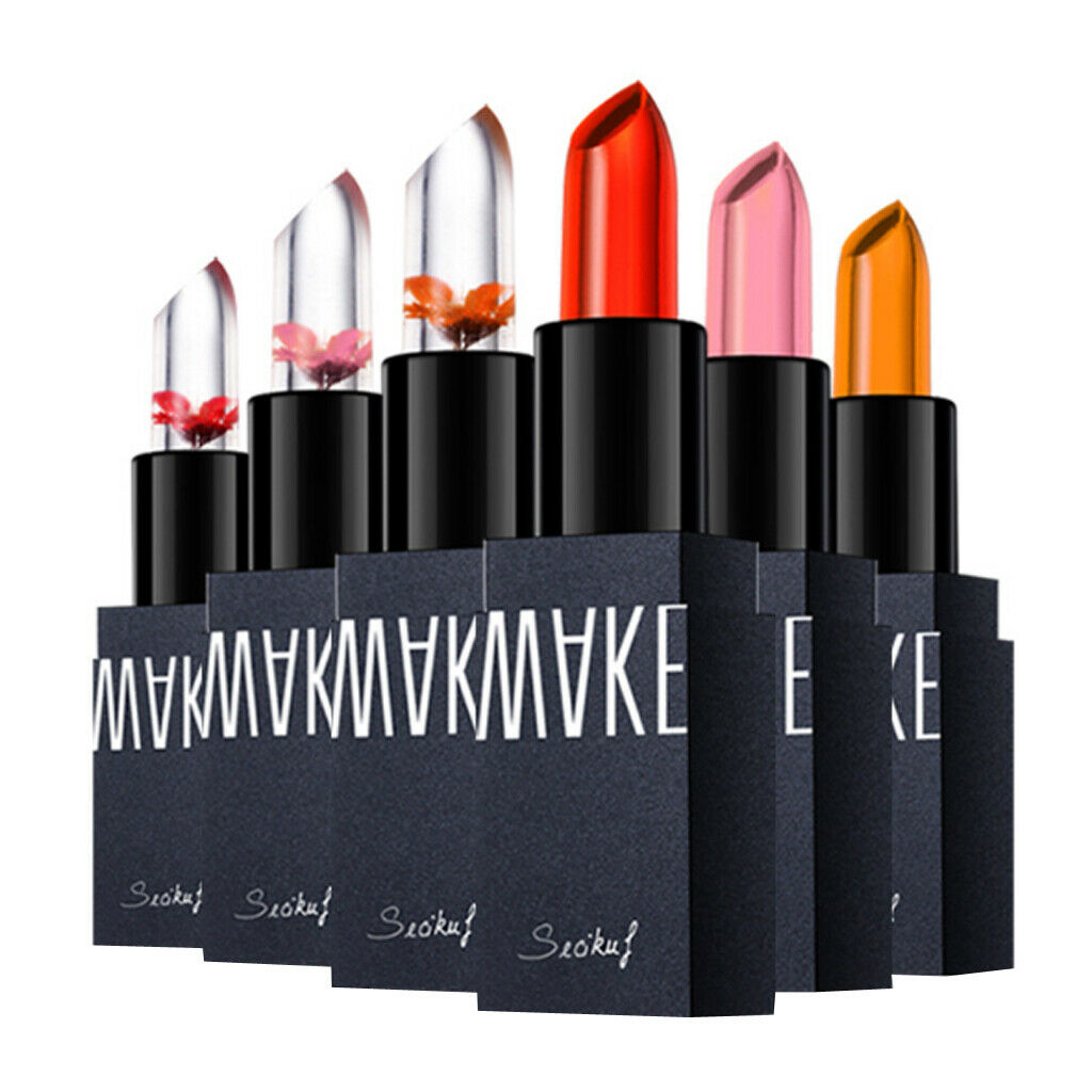 3 Colors Jelly Lipstick Color Changing Long Lasting Cosmetic Red