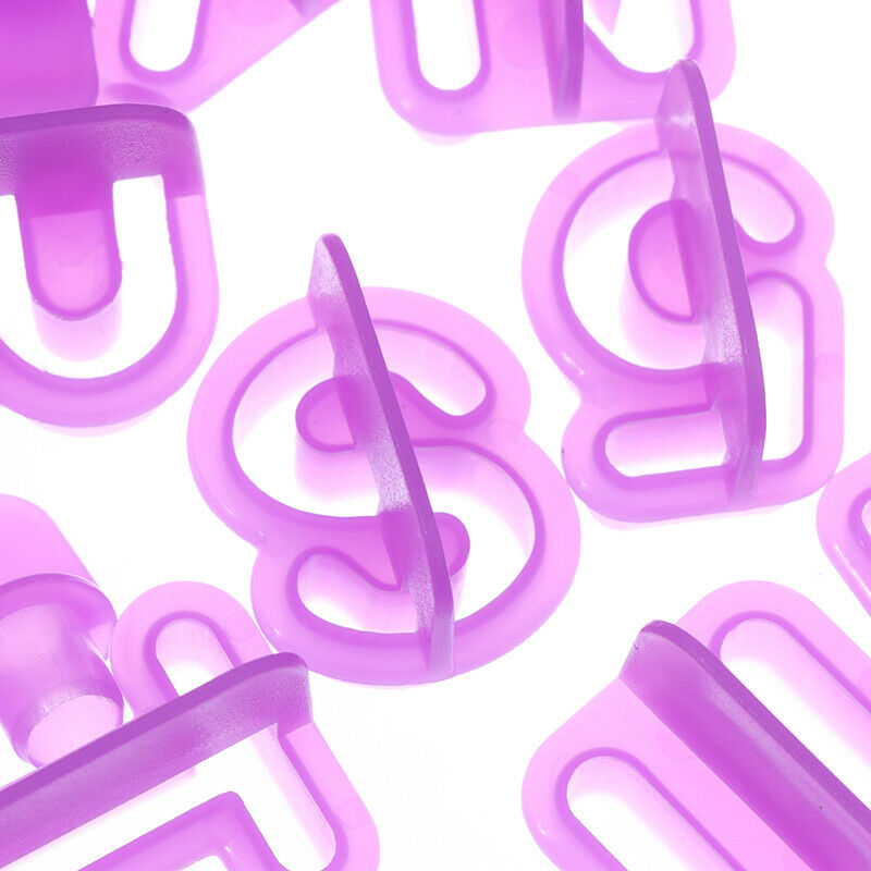 40PCs Digital Alphabet Letter Number Fondant Cake Biscuit Baking Mould Co.l8