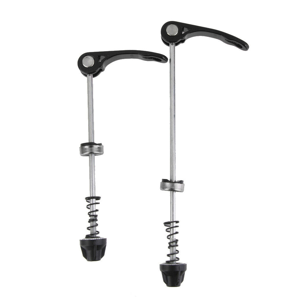 2x Pair Bike QR Wheel Skewer Quick Release Hub Bicycle Clip