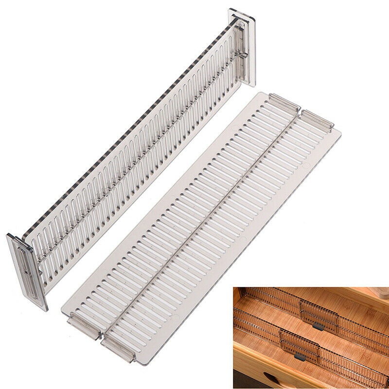 Adjustable Drawer Separator Divider Plastic DIY Closet Storage Division B.l8