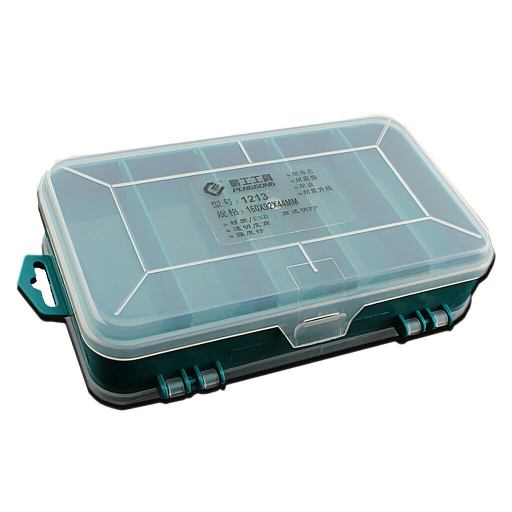 Compartments Plastic Screws Threads Bolts Nails Nuts Storage Case Box Tools