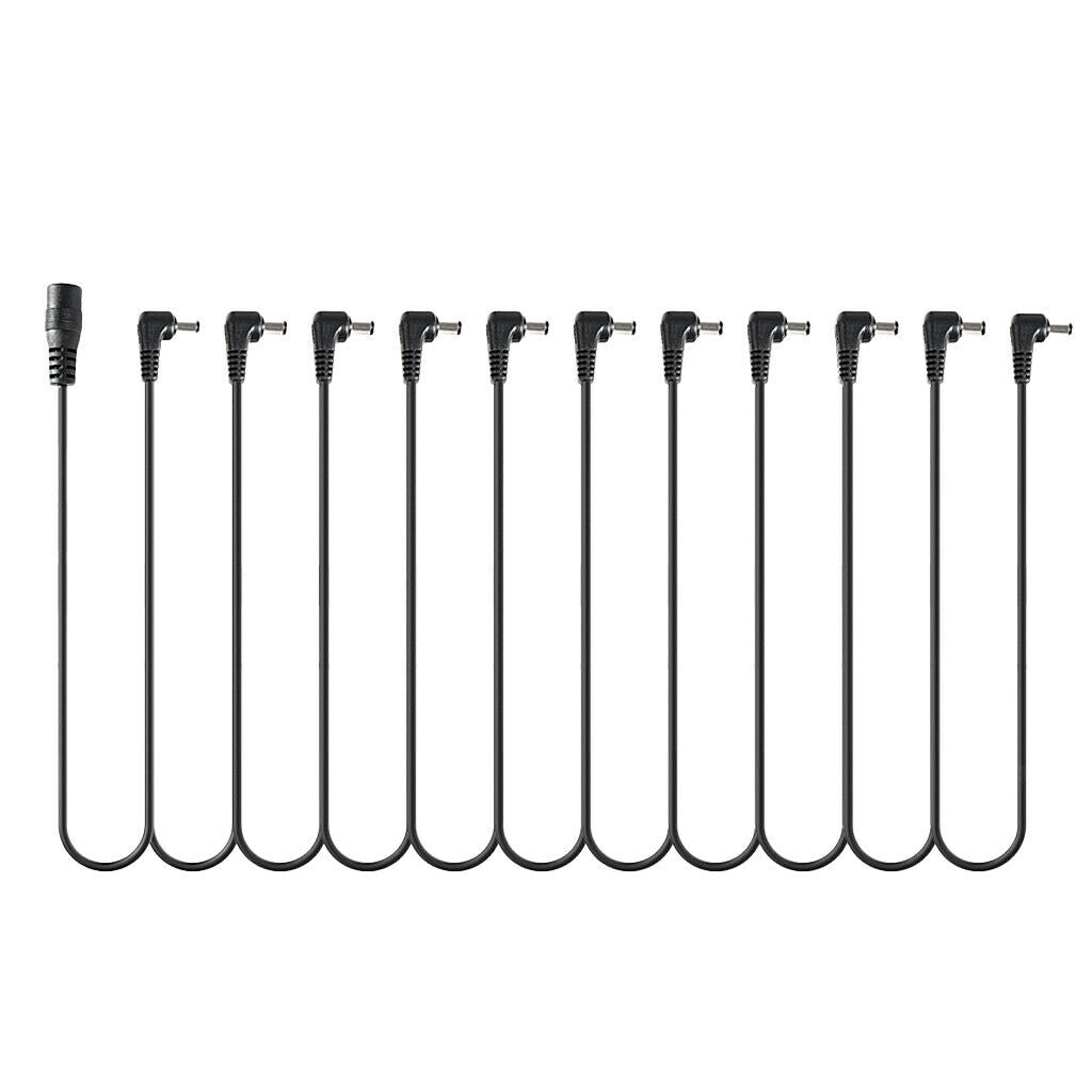 5x Durable 11-way Right Angle Daisy Chain Cable