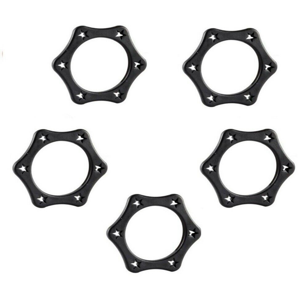 Handheld Mic Plastics Anti-rolling Protection Ring for shure wireless System 5PC