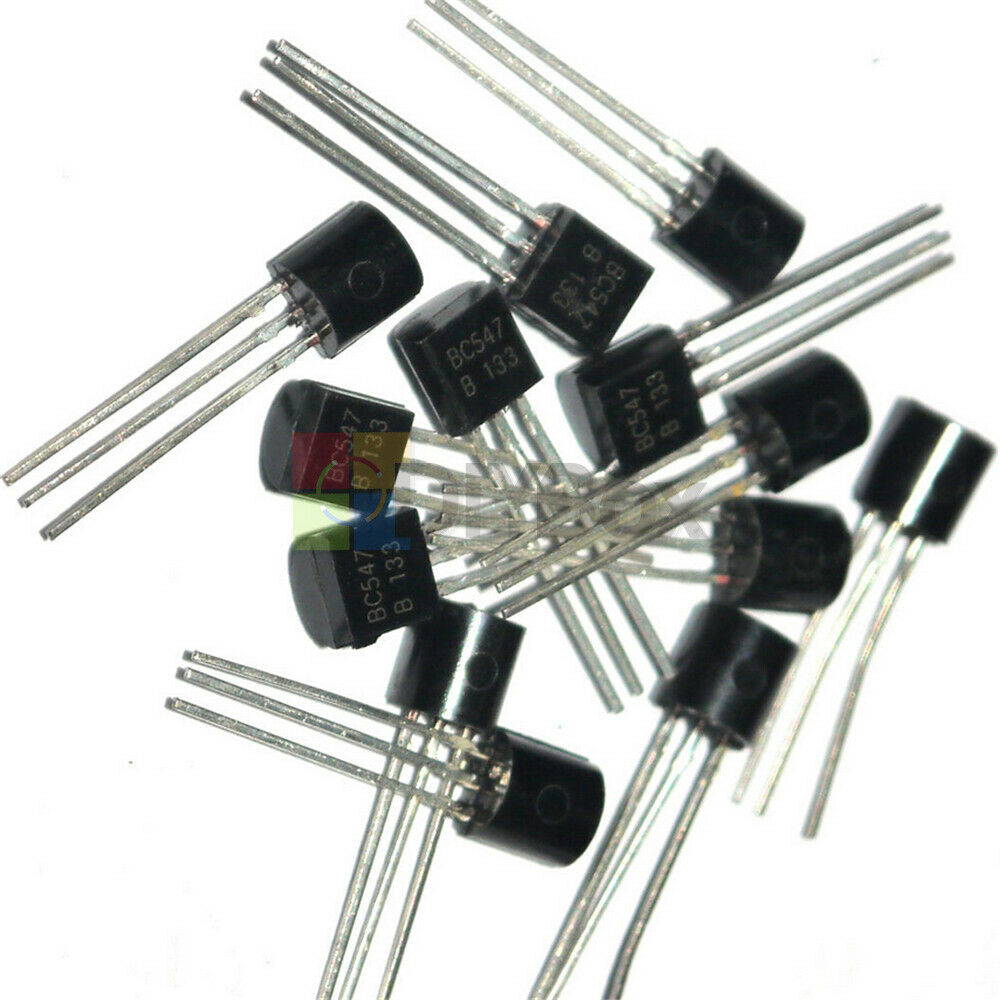100Pcs BC547B BC547 TO-92 NPN 45V 0.1A Transistor