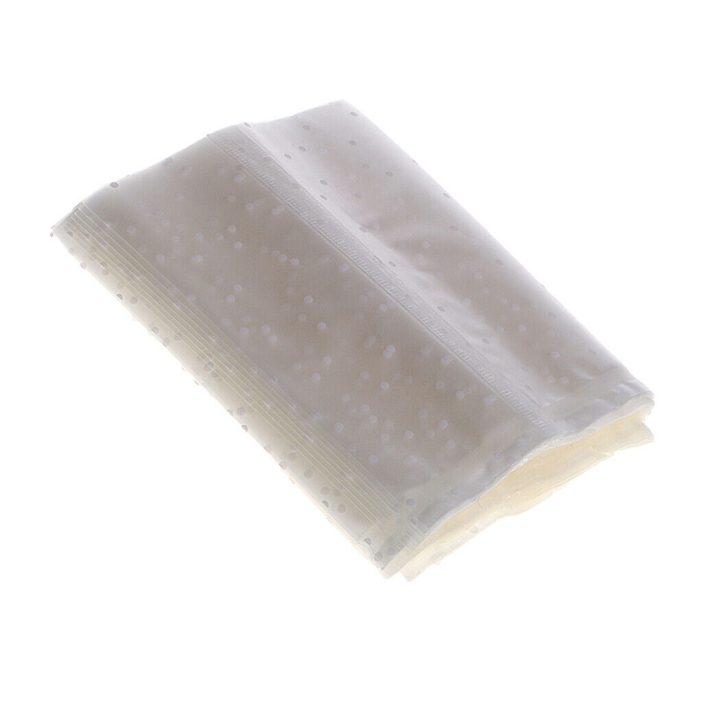 100 Pieces Plastic Biscuit Cookie Packaging Bags Candy Sealing Bag 9x11.5cm