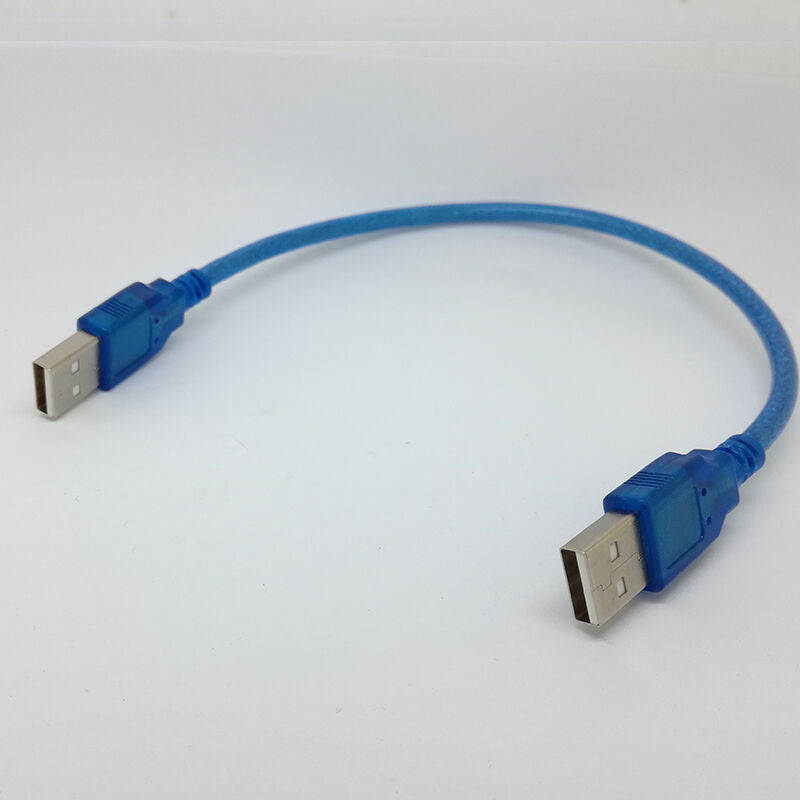 life time USB 2.0 A Male To Male Extension Connector Adapter Cable blue