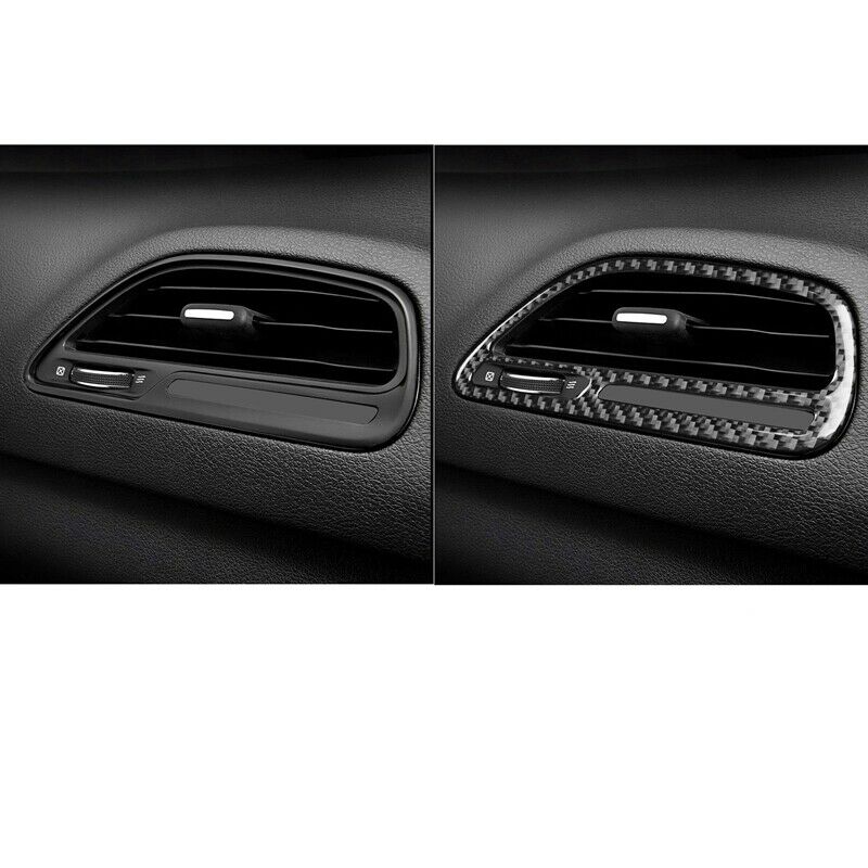 Carbon Fiber for Dodge Challenger 2015-2020 Accessories Interior Car Co-PiloC4D5