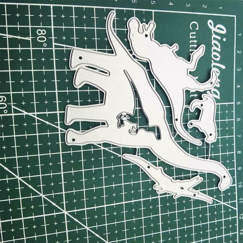 Dinosaur Group Carbon Steel Cutting Dies DIY Scrapbooking Photo Album Embossing