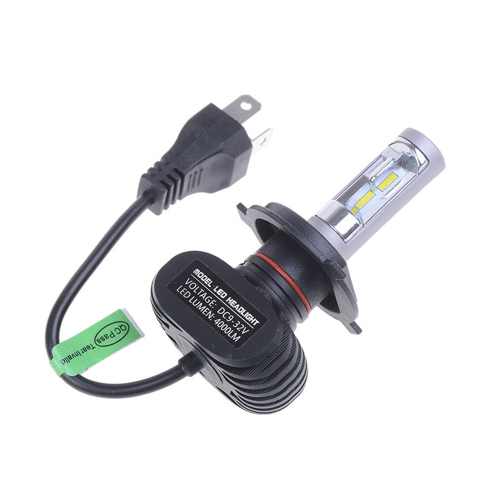 H4 9003 hb2 led headlight kit light lamp bulb high low beam 50w 8000lm BDAU