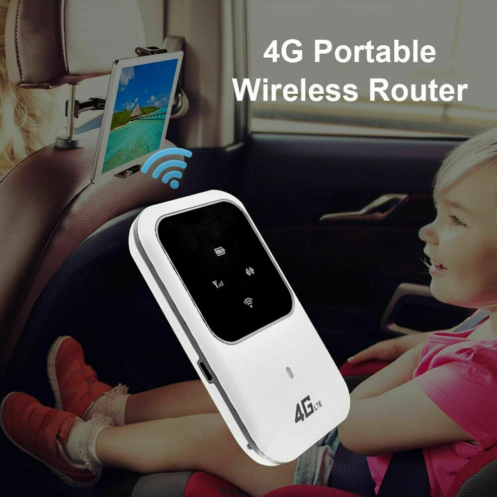 4G LTE Wireless Durable Unlocked Wifi Routers Cars Mobile Hotspot SIM Card Slot