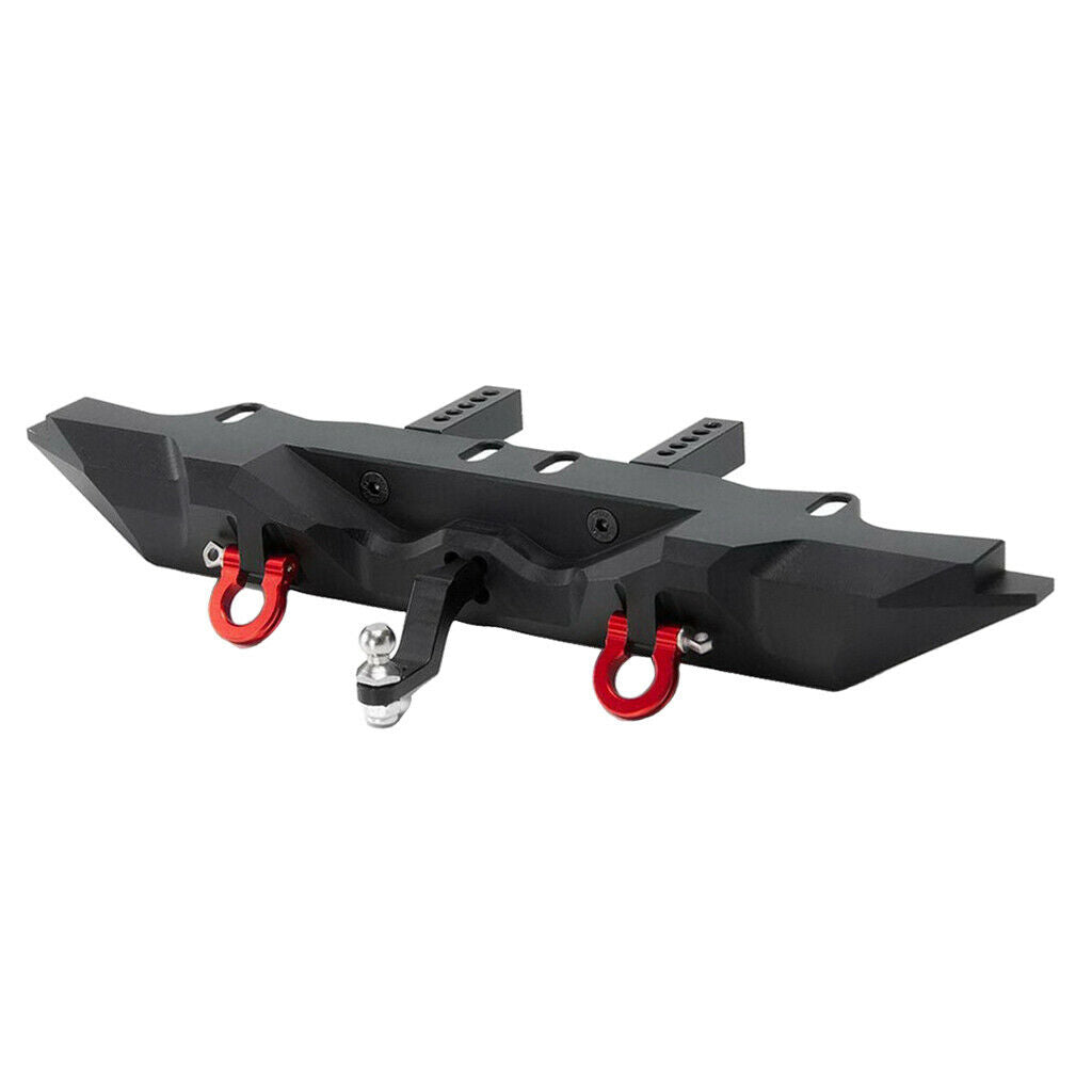 Rear Bumper w/ Tow Hook for Axial SCX10 90046 TRX4 1/10 RC Car Upgrade Parts