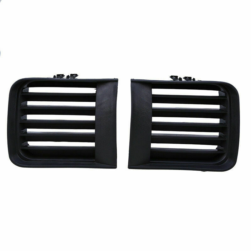 1Pair Front Bumper Lower Fog Light Grilles Grille Set Cover For Pathfinder 99-04