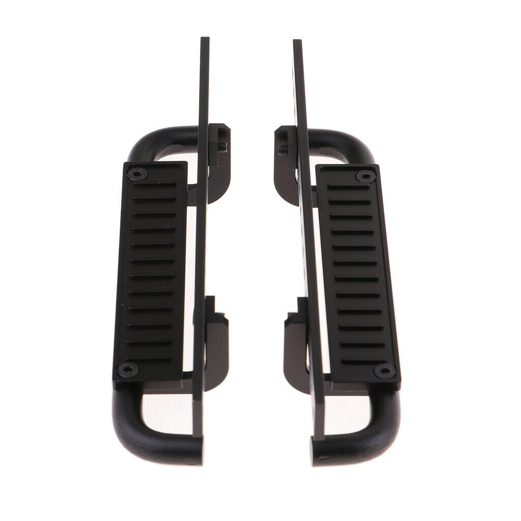 2 Pack Remote Control Car Metal Side Pedal Plate for   D90 1/10 RC Crawler