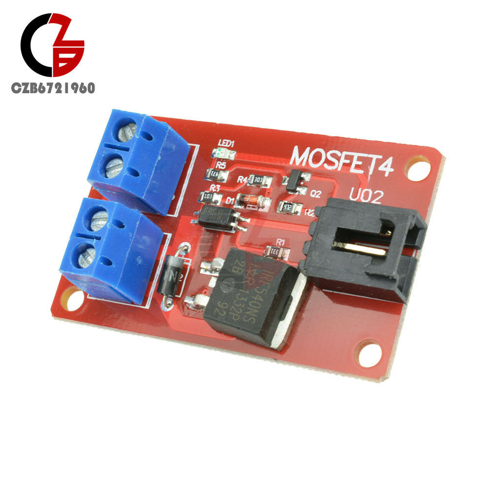 1 Channel 1 Route MOSFET Button IRF540 + MOSFET Switch Module for Arduino