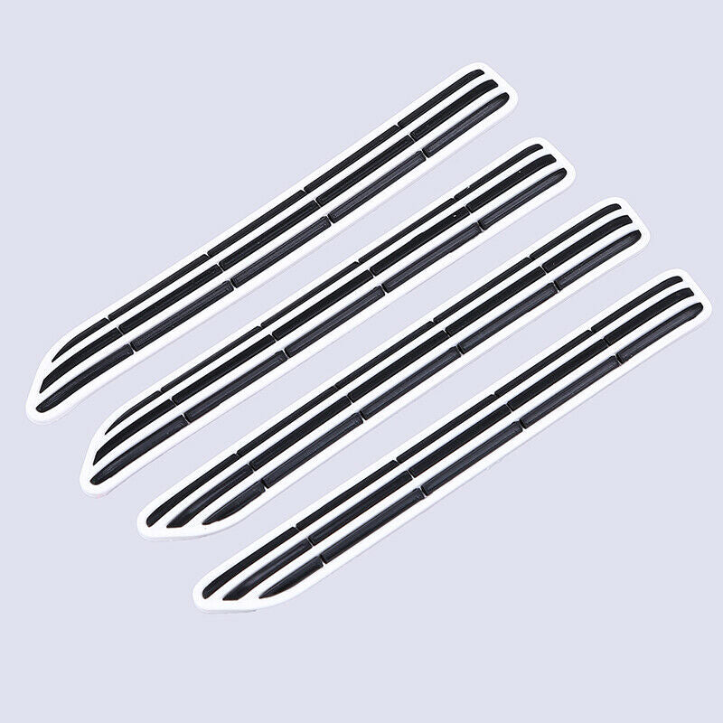 4Pcs Universal Car Door Edge Anti-Rub Bumper Strips Car Accessories Exterior Set