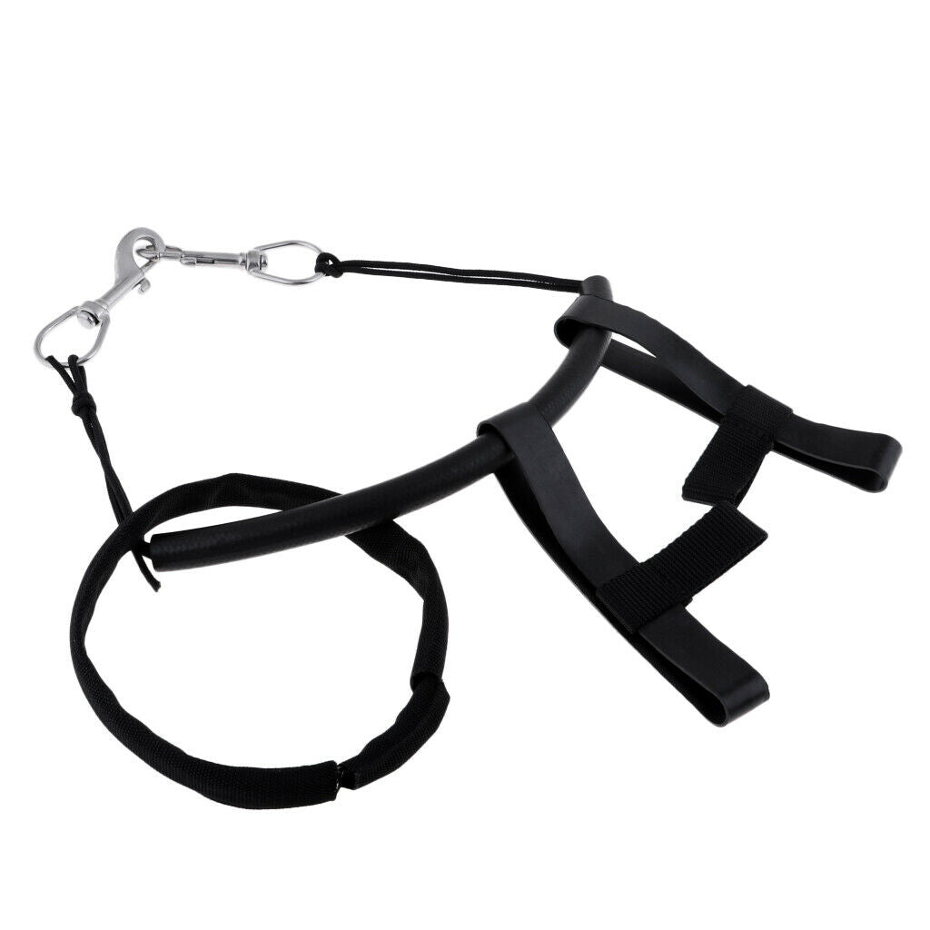Scuba Diving Tank Bottle Stage Kit with Adjustable Band and 2 End Bolt Snap