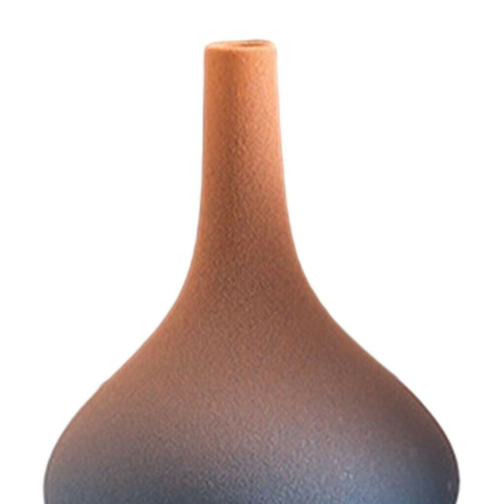 Modern Flower Vase Flowerpot Elegant Home Living Room 9.5x13cm Mouth 1.5cm