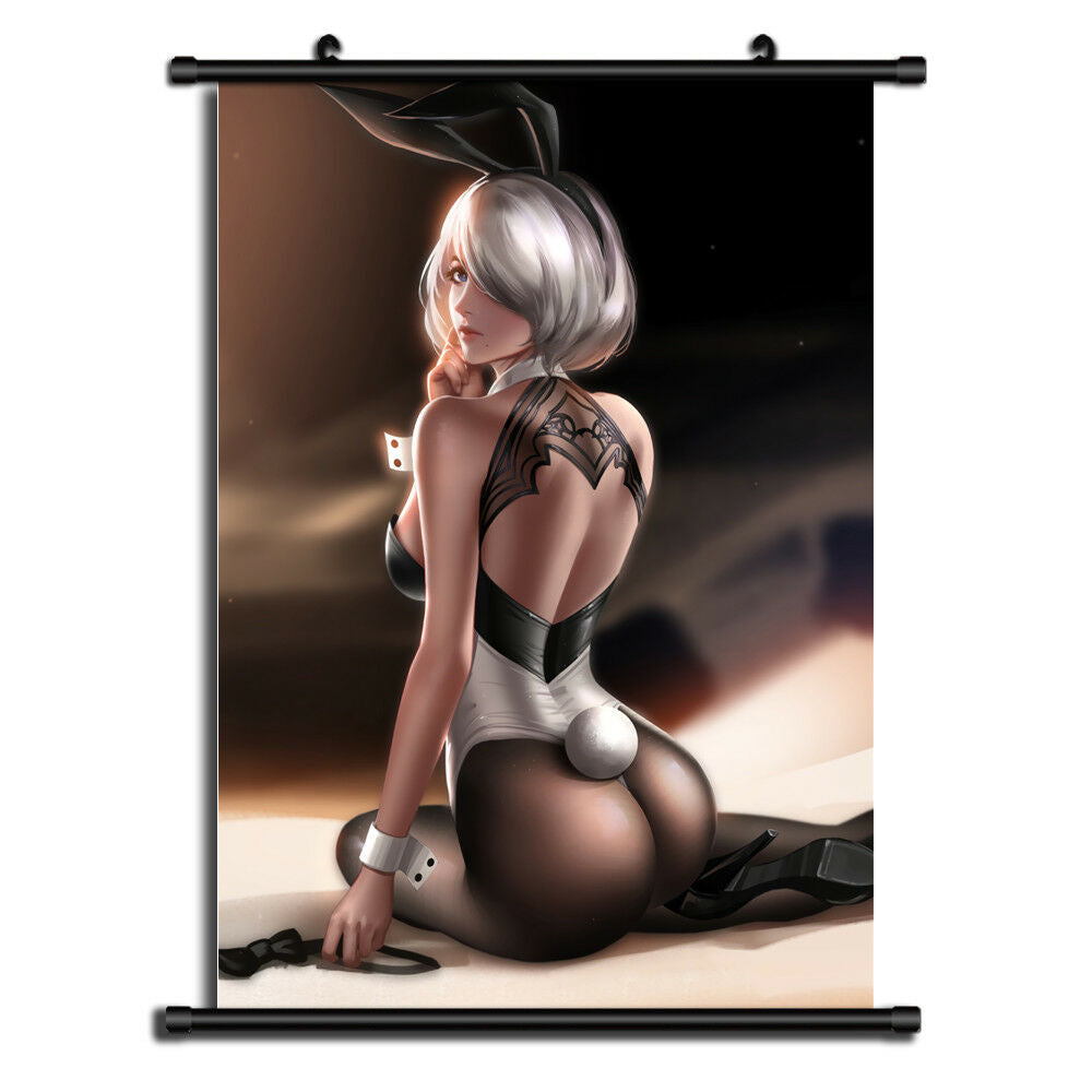 nier automata Anime Wall Art Home Decoration Scroll Poster