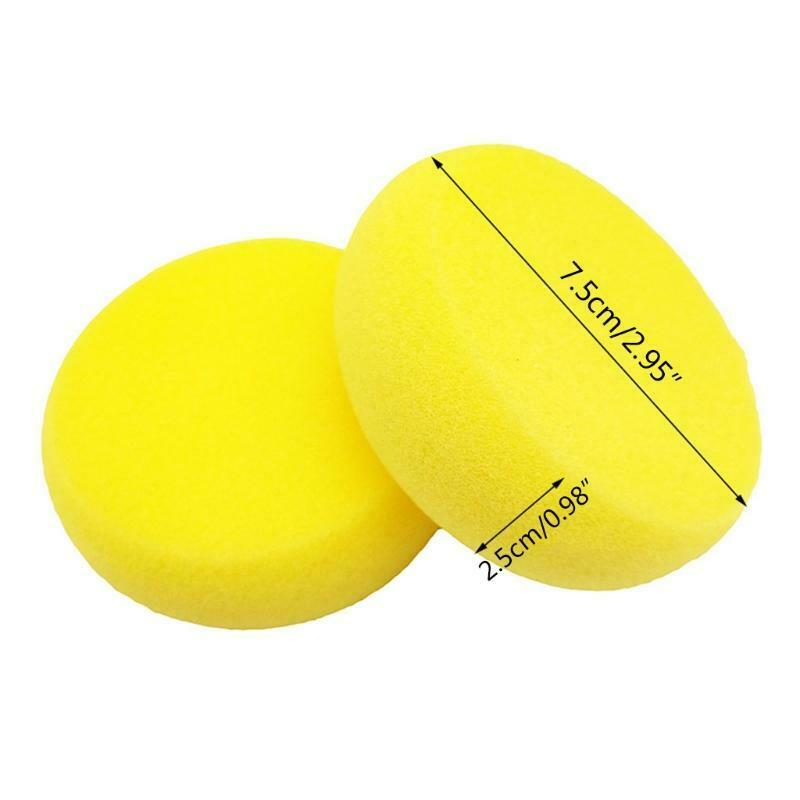 12Pcs Synthetic Sponges Round Watercolor Sponge for Artist Face Painting