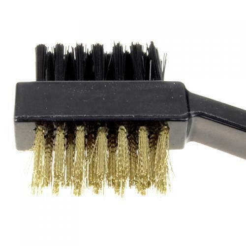 2 Sides Golf Club Cleaning Brush with Snap Clip