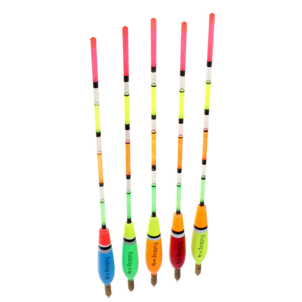 Durability Fishing Tackle Float Floater Balsa Wood Fishing Bobber Set Buoy