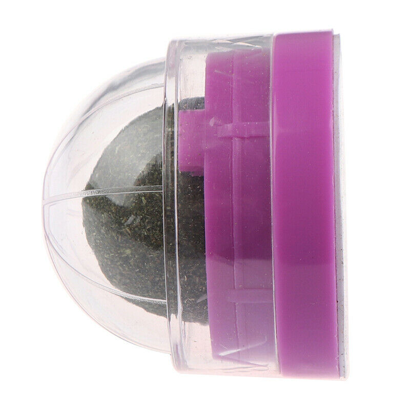 Catnip Ball Set Self-adhesive Rotated Catnip Silvervine Lick Ball For N J.l8