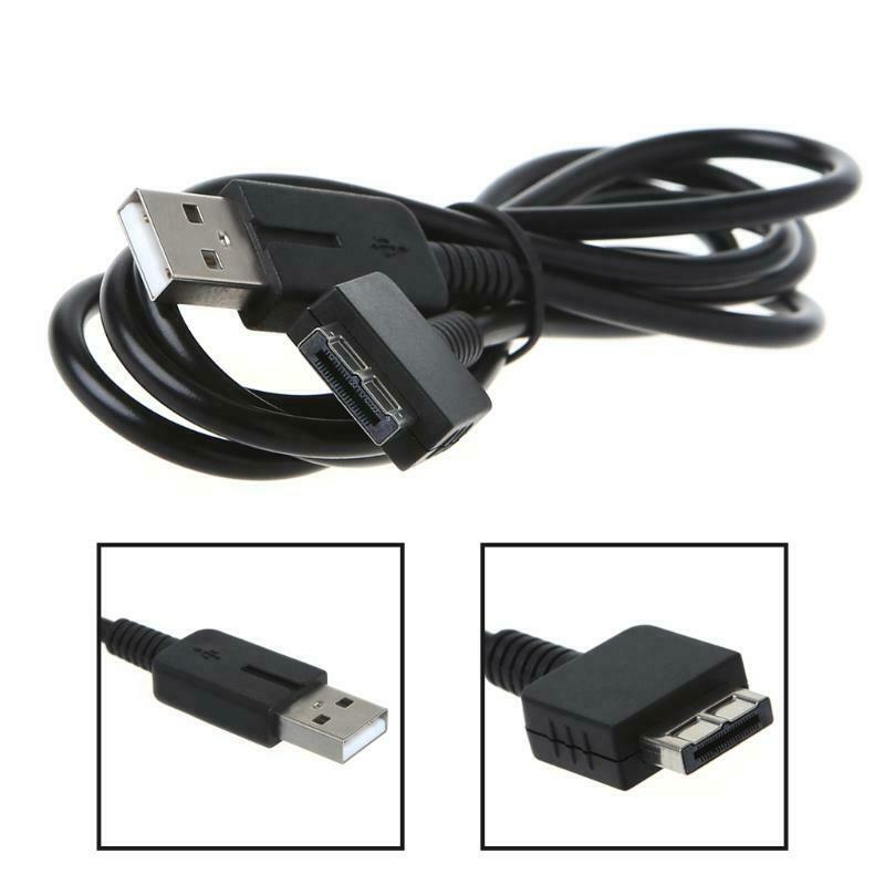 2-In-1 USB Charger Cable Charging Transfer Data Sync Cord For Sony Psvita 1000
