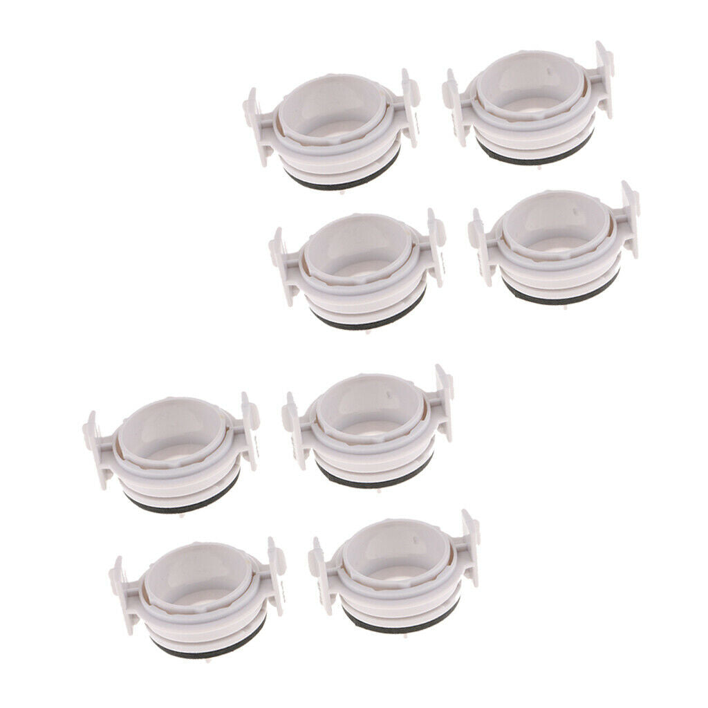 8Piece Light Bulb Holder Adapter Retainers Lamp Clips H7 for BMW H03 E46