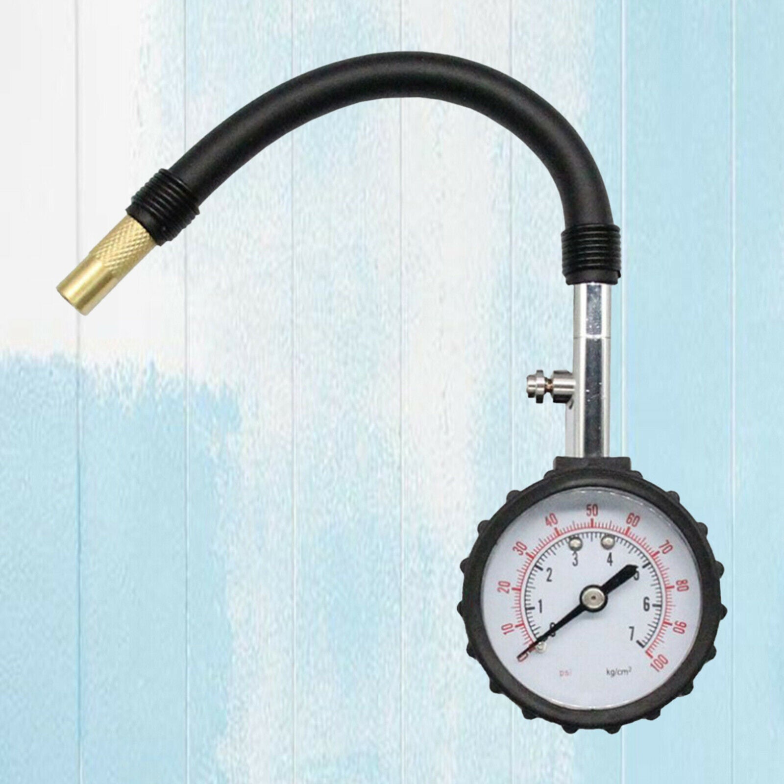 Precision 0-100 Psi Car Truck Wheel Mechanical Tire Pressure Gauge Meter