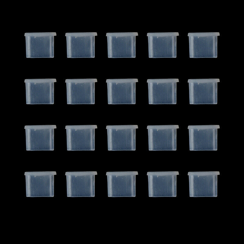 20PC Charging Cable Dust Plug Protector Case Shell Type-C Port Charger Co.l8
