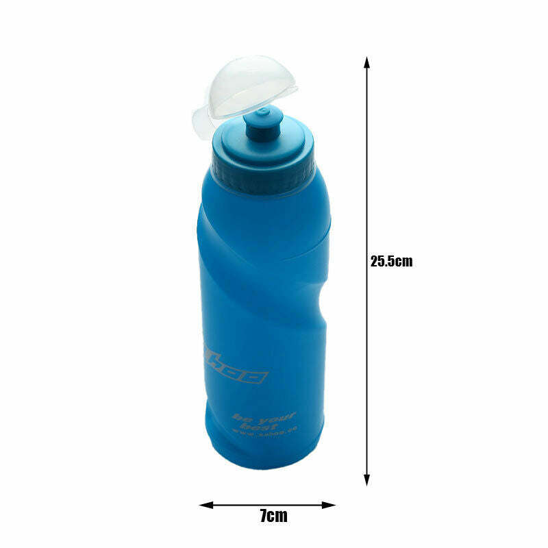 Outdoor 700ml Bicycle Bike Soft  Water Drink Bottle Hand Press Travel k.l8