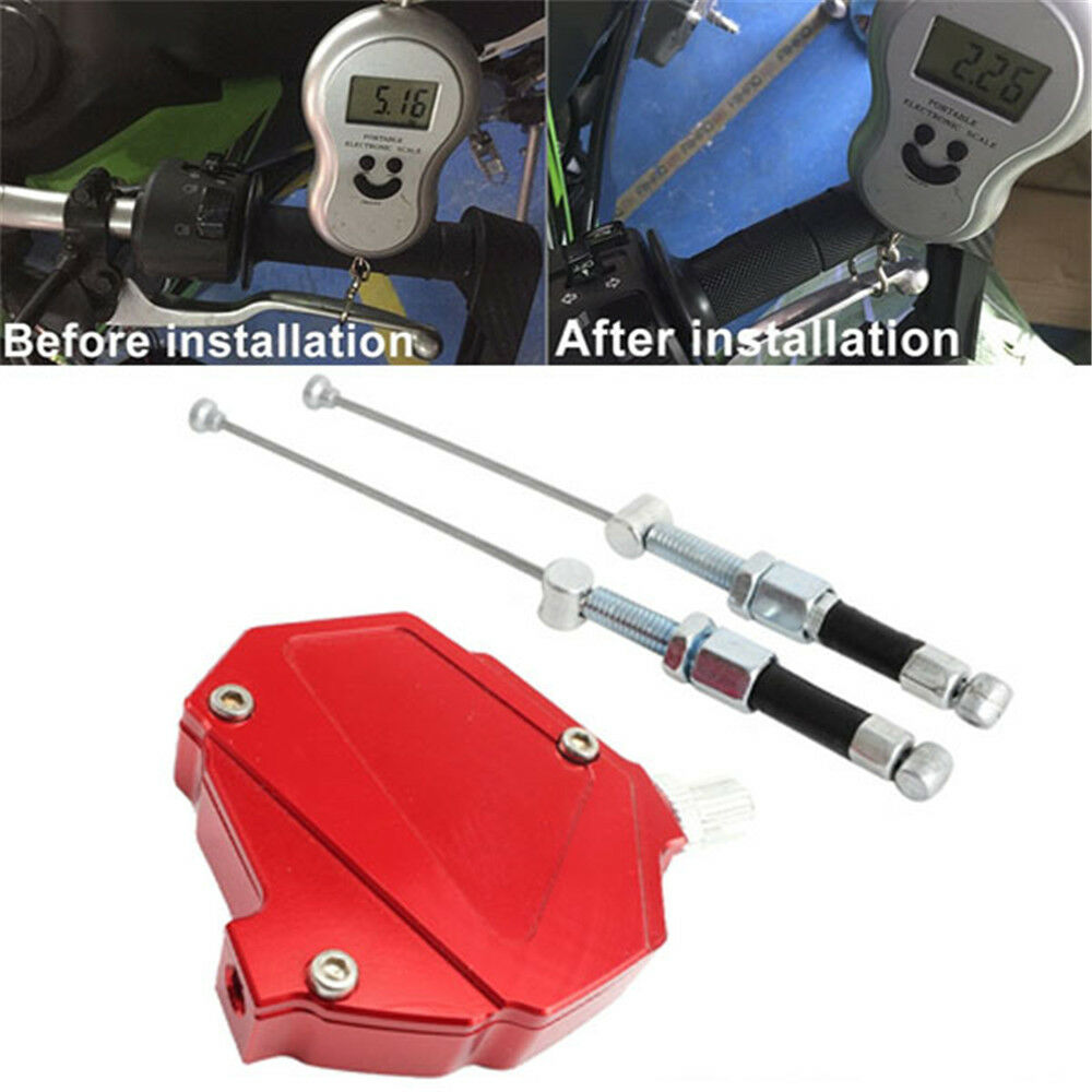 1PCS New Motorcycle CNC Stunt Clutch Lever Easy Pull Cable System Security Safe
