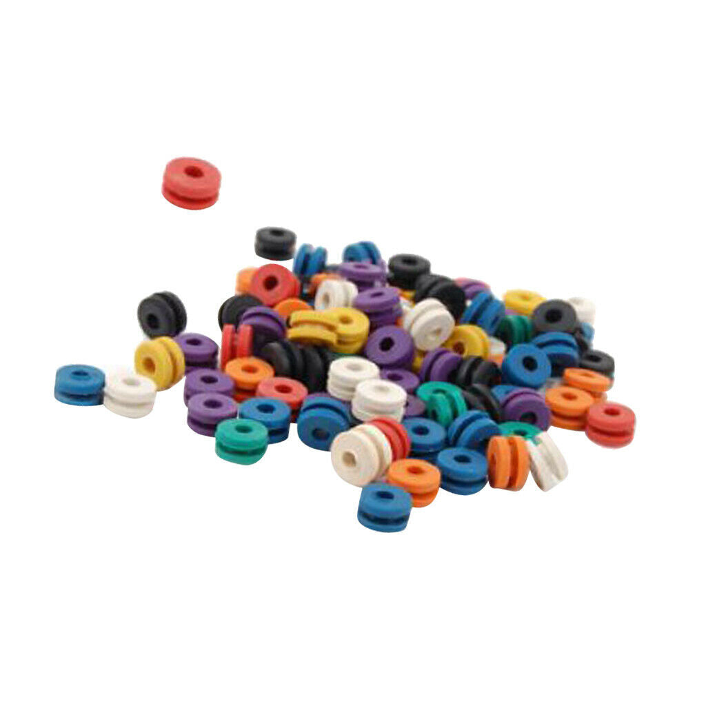 100 Packs 3mm Replacement Tattoo Needles Grommets Nipples Tattoo Bar Supply