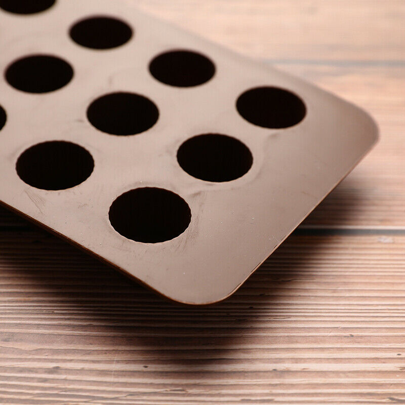 15Cavity Chocolate Candy Mold Silicone Baking Mould for Snack Size Peanut.l8