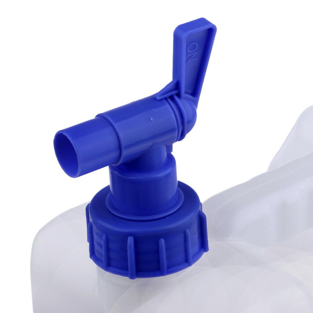 15 litre Plastic Garden Camping Caravan Water Carrier Fluid Jerry Can & Tap