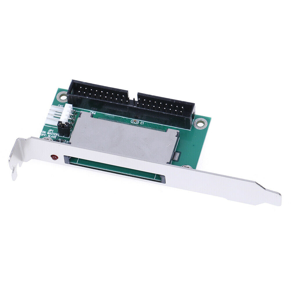 40-Pin CF compact flash card to 3.5 IDE converter adapter PCI bracket backn$SSJ