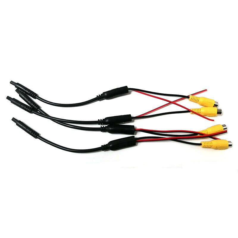 4 Way Car Video Switch Parking Camera View Image Split Screen Control Box System