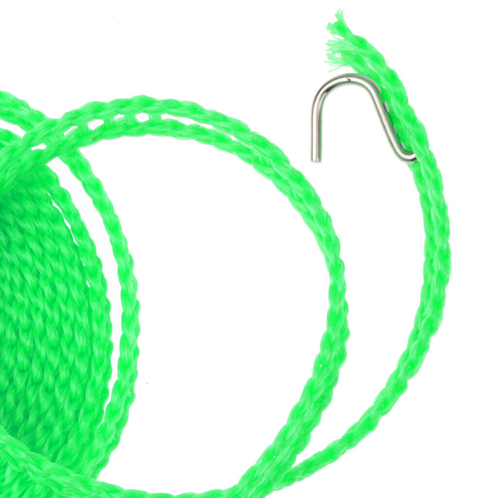 2 X 5M / 16FT Travel Clothesline, Portable Windproof Anti-slip Clothes Line Rope
