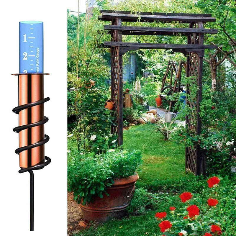 Copper Rain Gauge Copper Rain Gauge Accurate Floating Rain Gauge For Lawn Garden