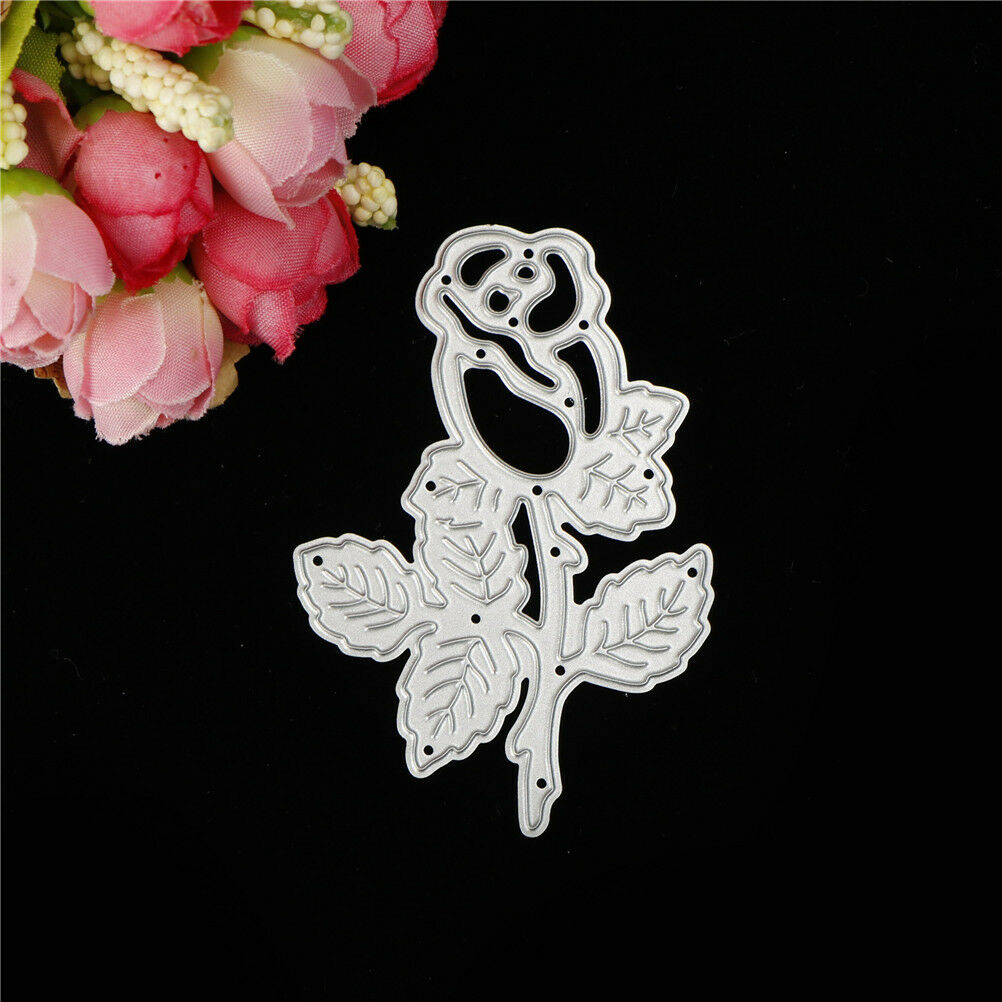 Rose Flower Metal Cutting Dies Stencil for DIY Scrapbooking Album Cards M.l8