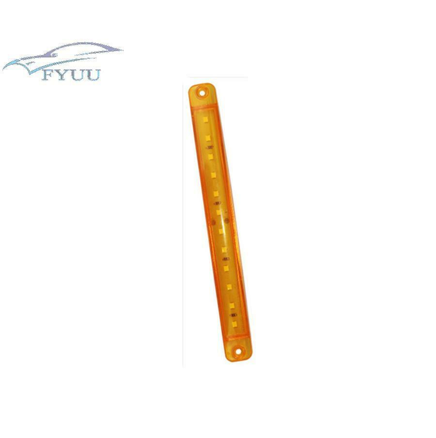 20PCS  For Trailers 12LED DC 24V 172*18 mm Truck LED Side Marker Parking Lights