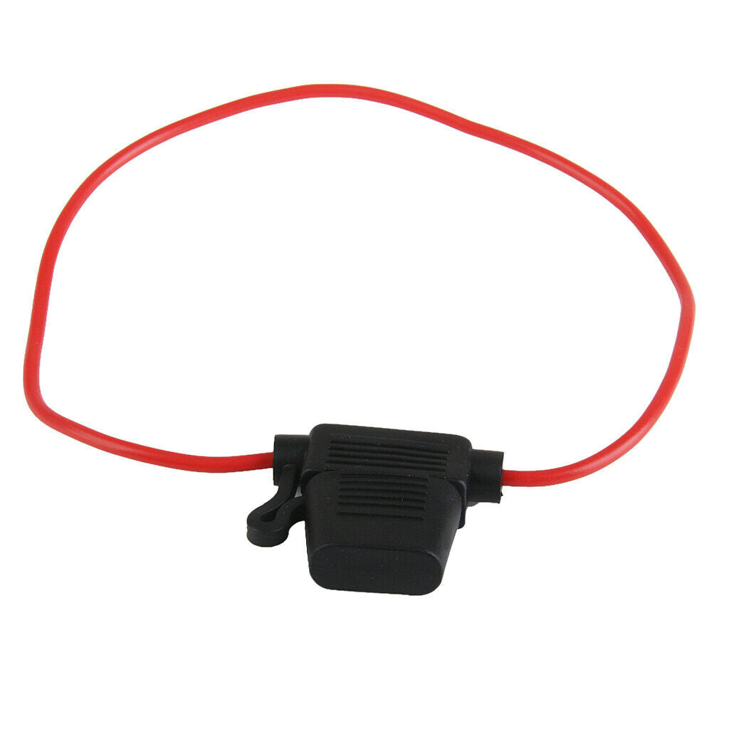 In-Line Standard  Fuse Holder For 12V 30A Fuses Car Bike