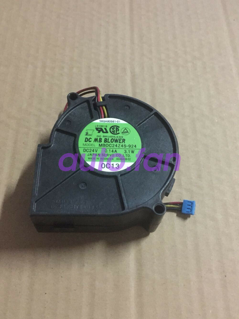 New for Japan Servo 7530 24v 0.14A 3.1W MBDC24Z4S-924 Turbo Blower