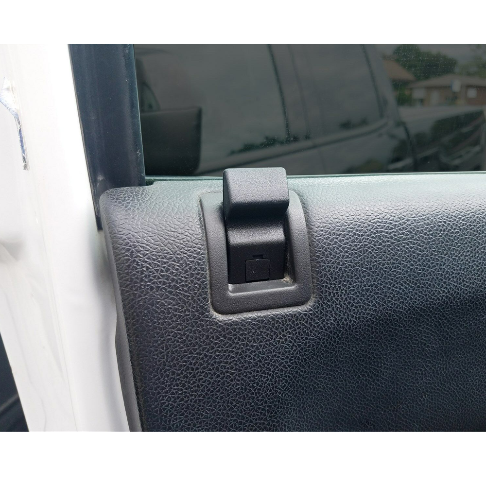 Black 1pcs For Chevy/GMC Silverado/Sierra 07-13 Door Lock Knob Front/Rear Ebony