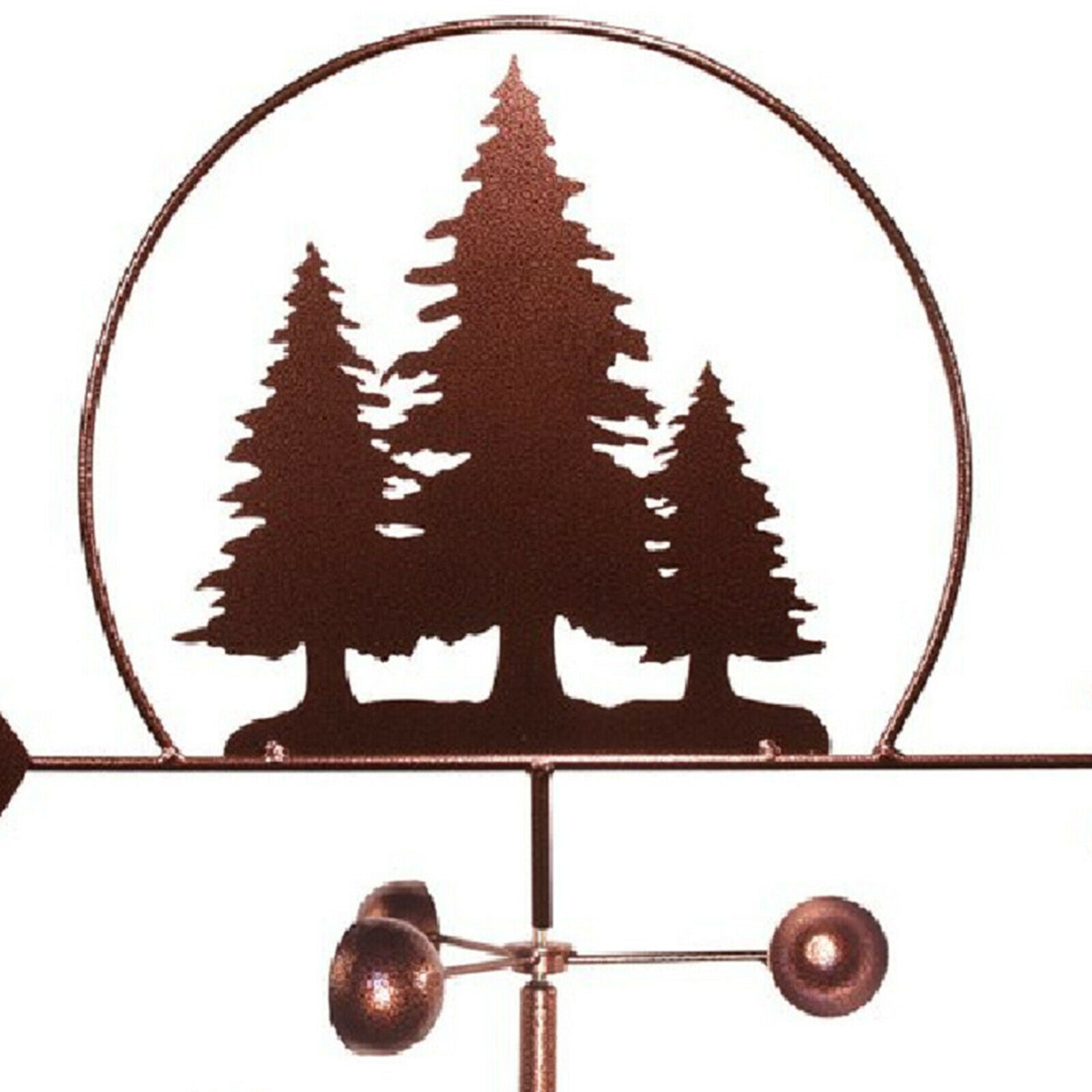 Metal Iron Weathervane Weather Vane Wind Direction Indicator Decorations