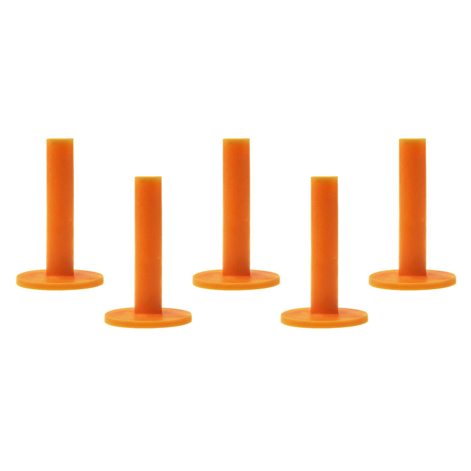 2X 5pcs Rubber Driving Golf Tees Holder Rubber Driving Range Practice  85mm